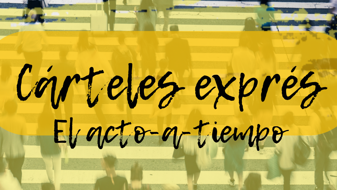 Cartel actividad