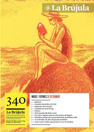 Portada de La Brújula, Revista Digital de la Escuela Lacaniana de Psicoanálisis ELP Comunidad de Madrid