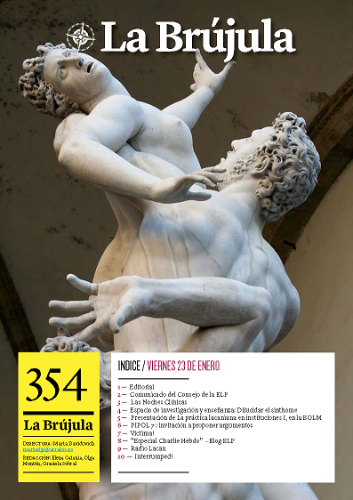 Portada de La Brújula, Revista Digital de la Escuela Lacaniana de Psicoanálisis ELP Comunidad de Madrid