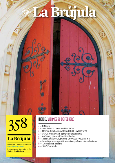 Portada de La Brújula, Revista Digital de la Escuela Lacaniana de Psicoanálisis ELP Comunidad de Madrid