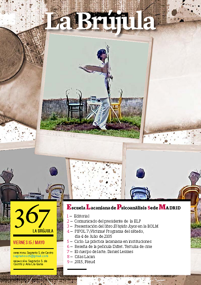 Portada de La Brújula, Revista Digital de la Escuela Lacaniana de Psicoanálisis ELP Comunidad de Madrid