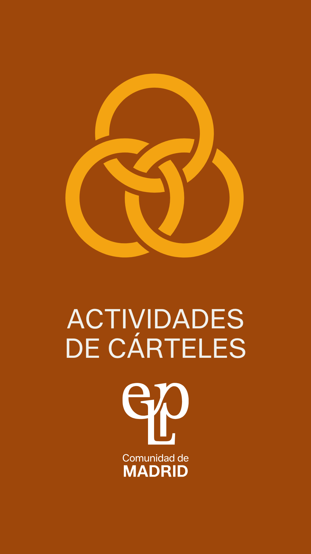 Cartel "Actividades de cárteles" ELP Comunidad de Madrid