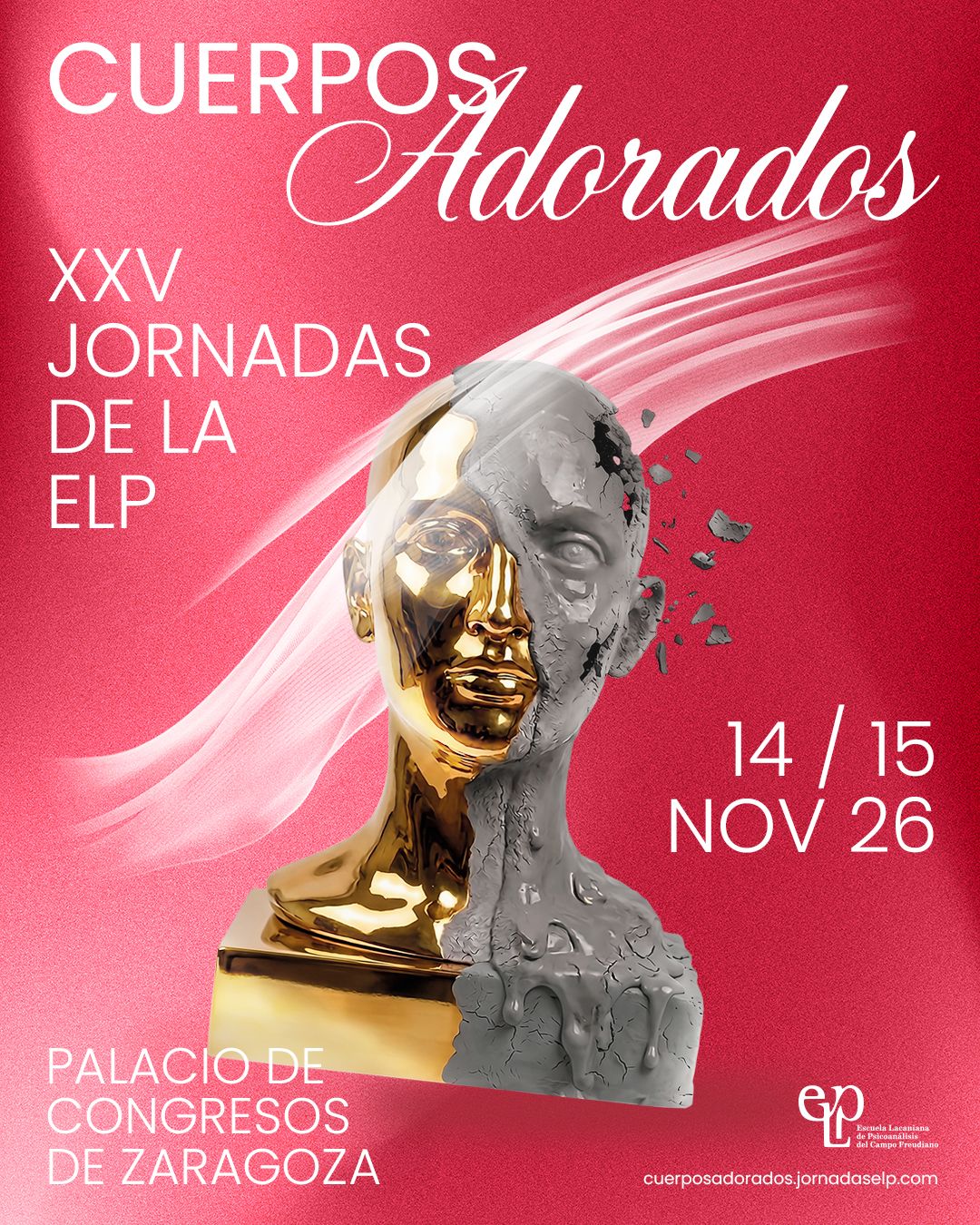 Cartel Jornadas ELP Cuerpos Adorados